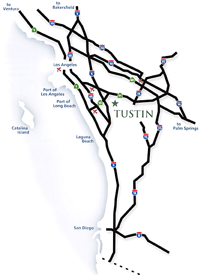 Tustin Area Freeway System