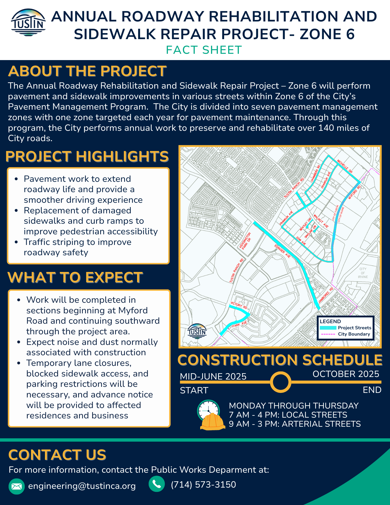 Zone 6 Project Fact Sheet