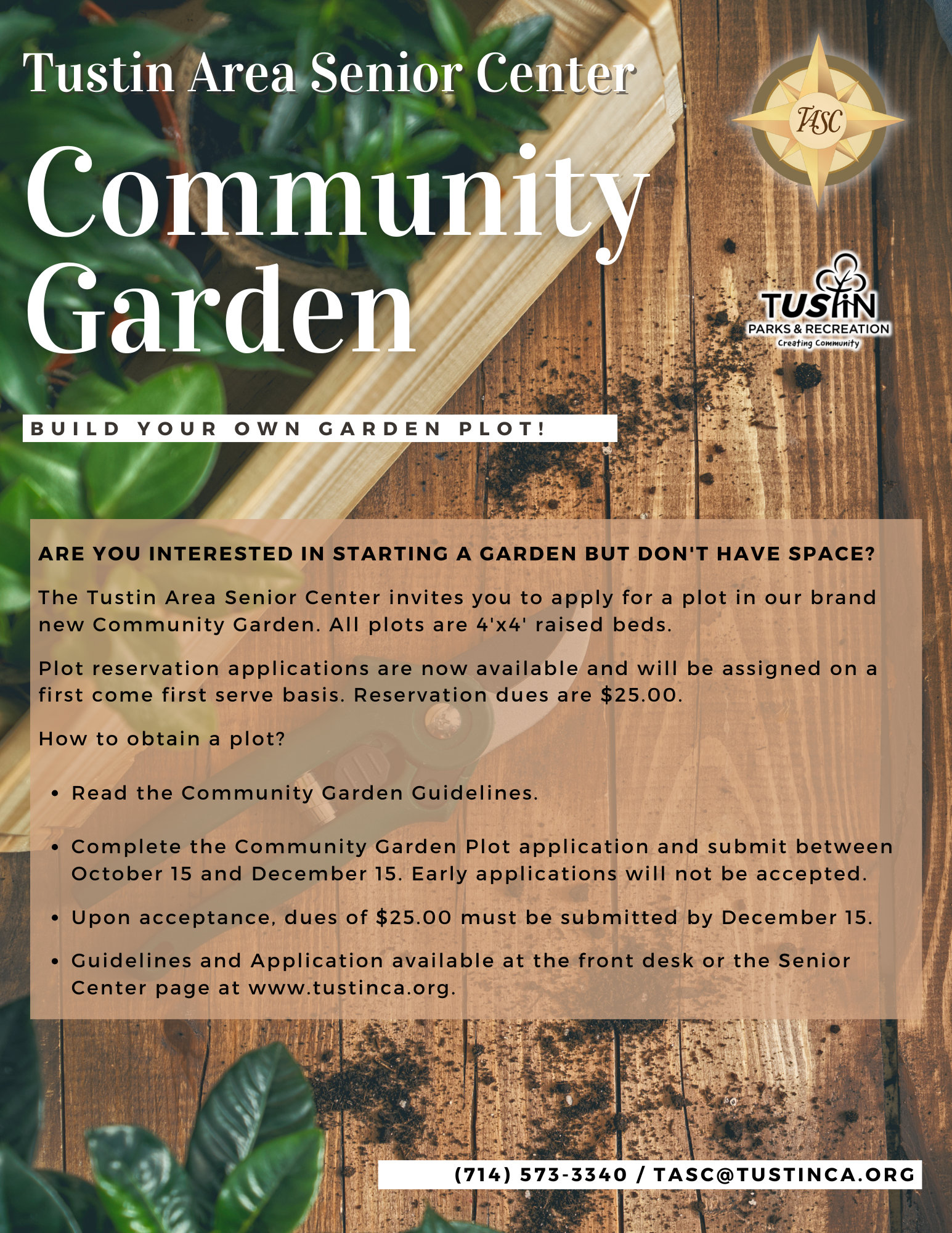 Community Garden Flyer 2024