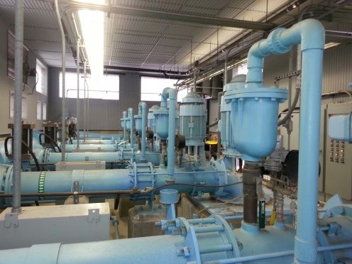 Water pipes in the reclamation and reuse process