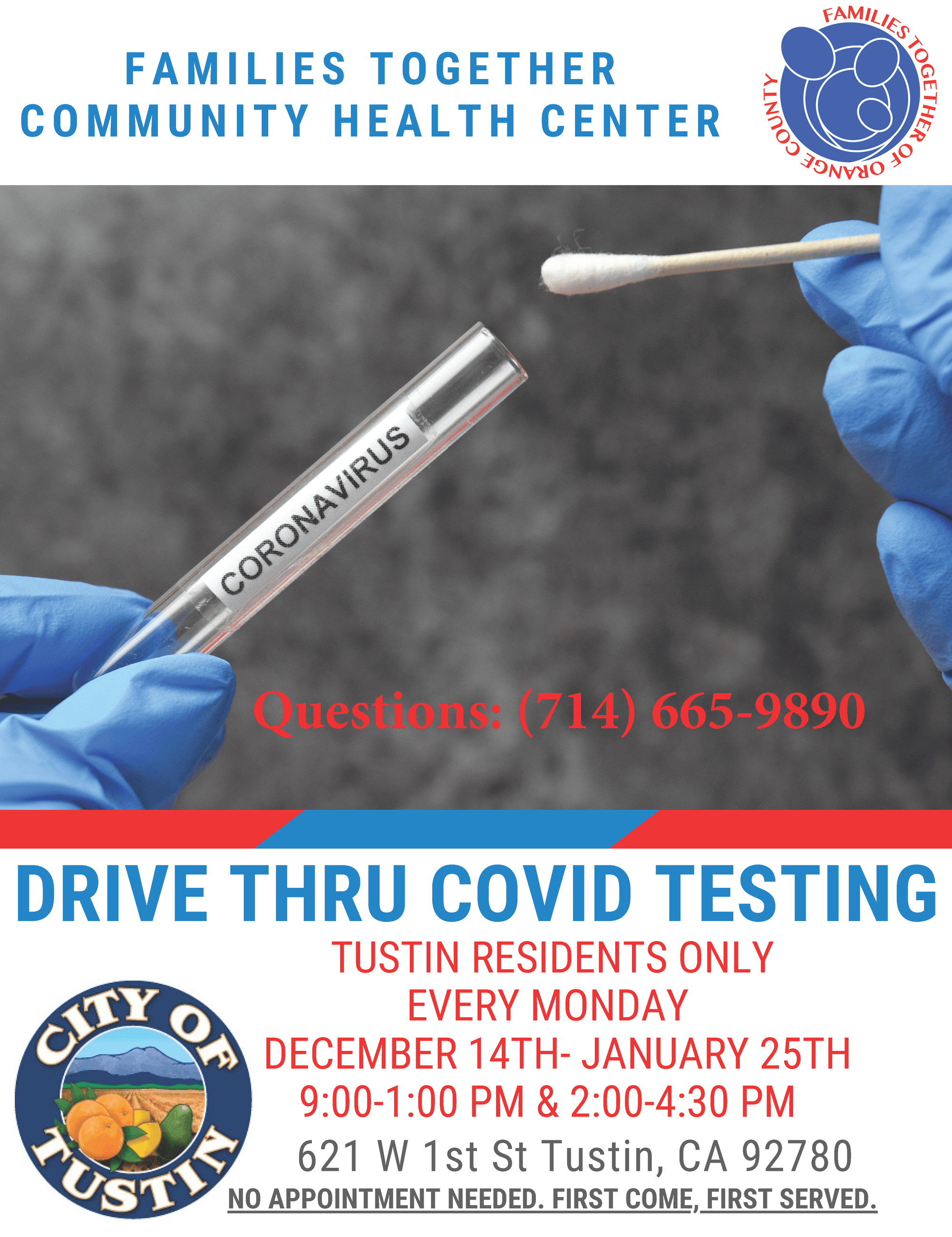 Tustin COVID-19 Testing 2