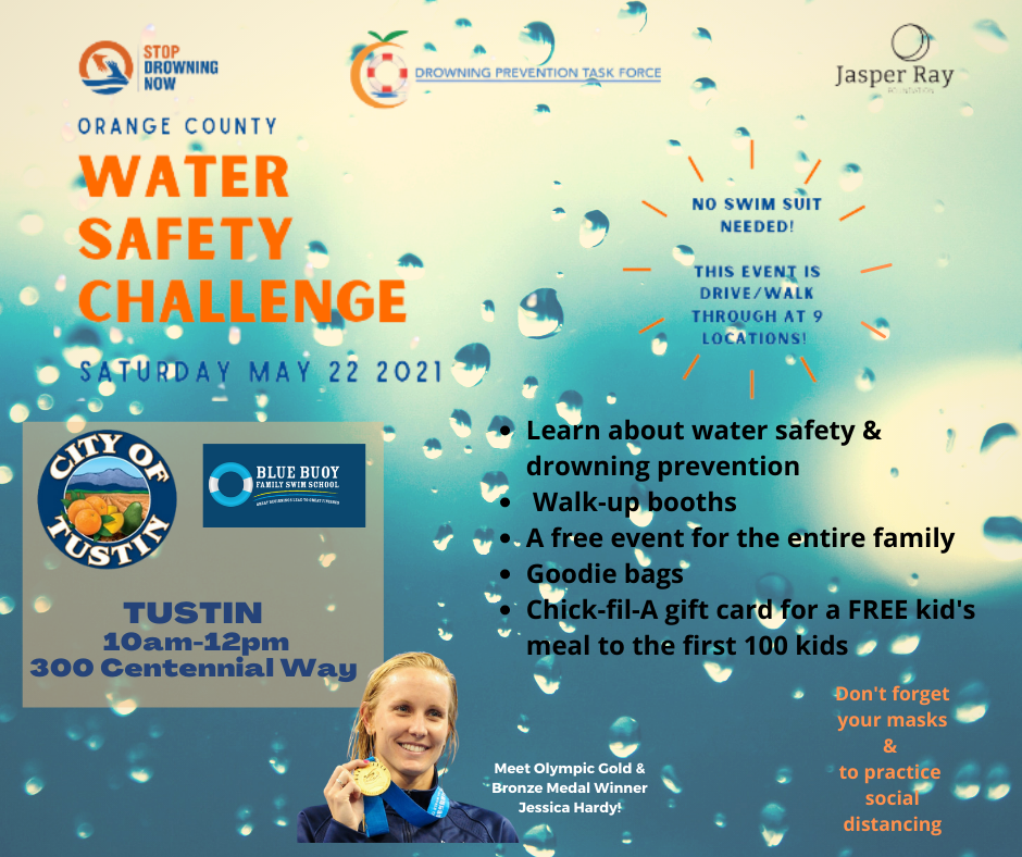 Water Safety Challenge 2021 flyer