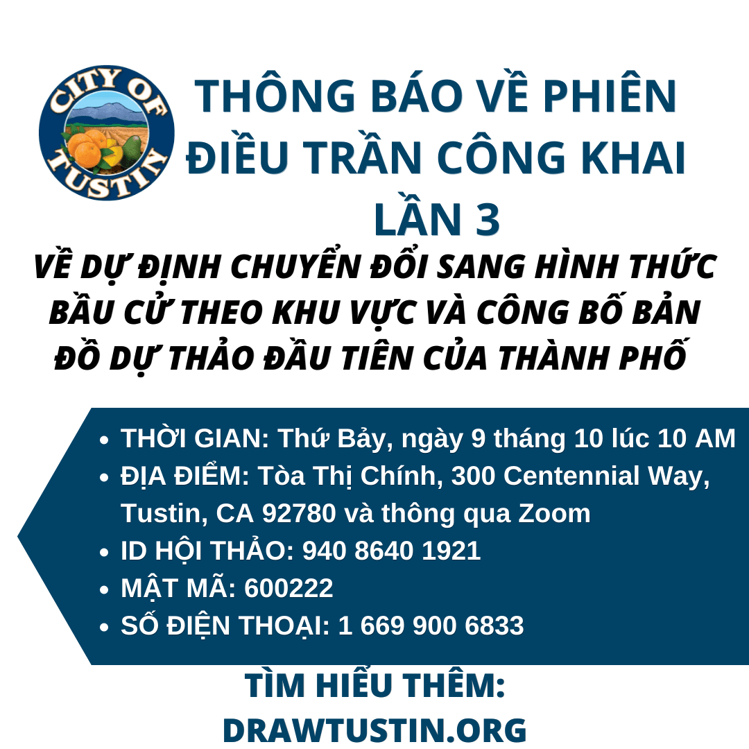 Third Public Hearing Vietnamese