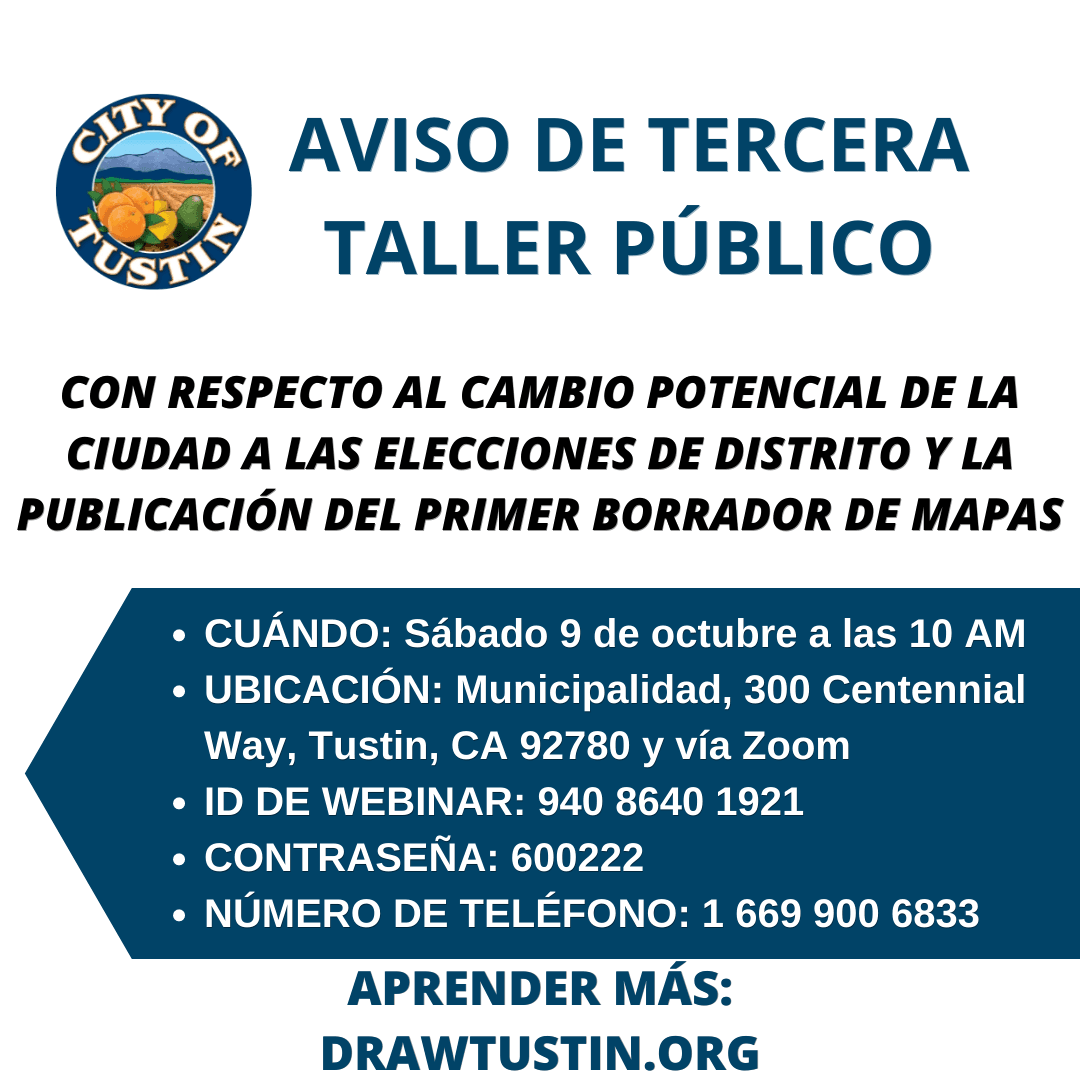 Third Public Hearing Spanish