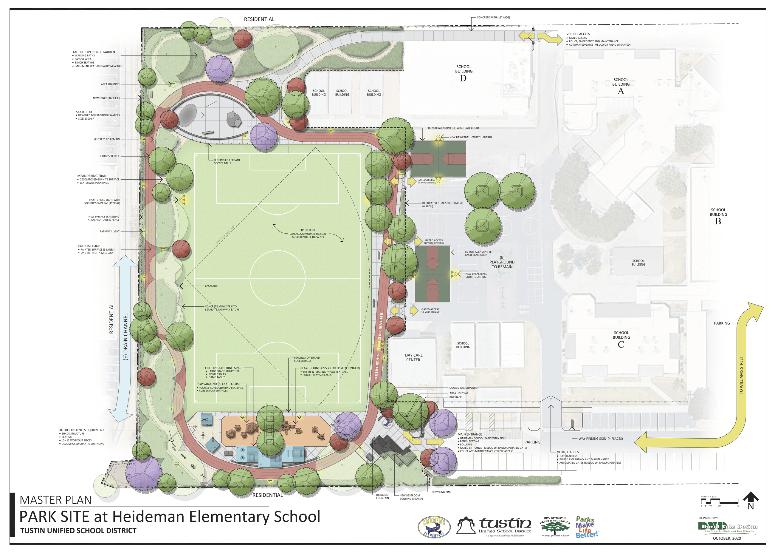 Master Plan - Heideman School Park