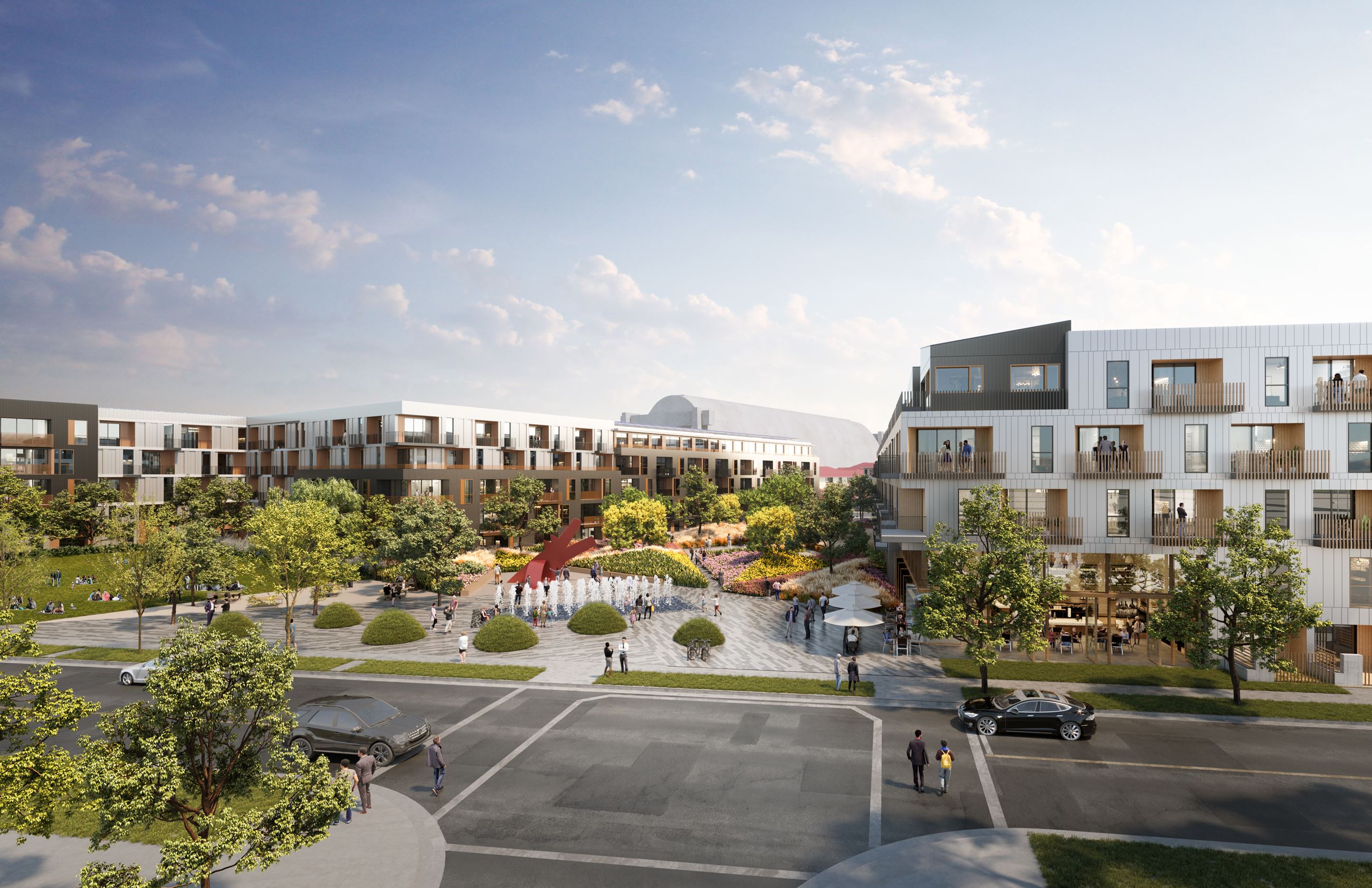 CENTRAL GREEN COMMERCIAL SPACE